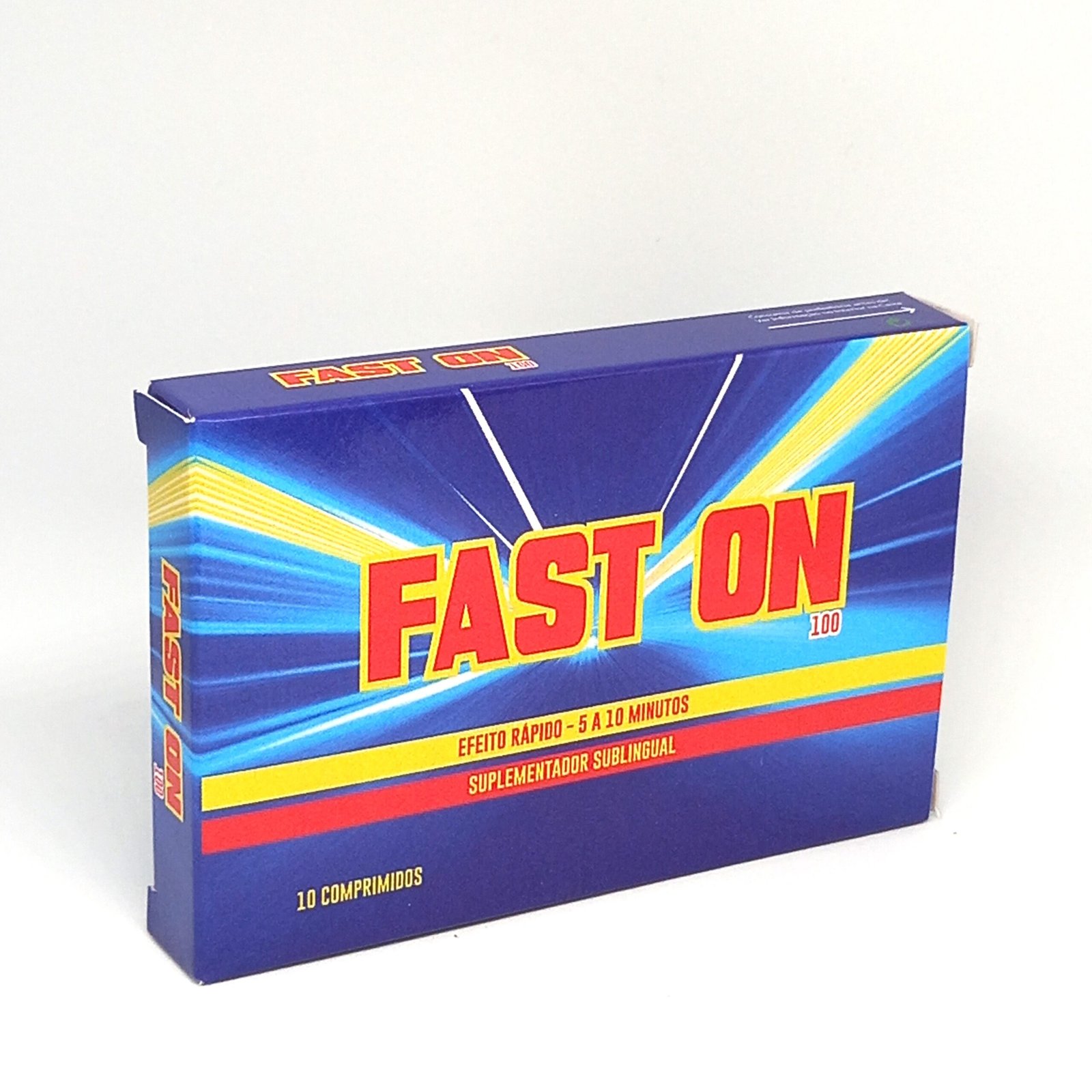 FAST ON 100 10UN - Ação Sublingual Rápida