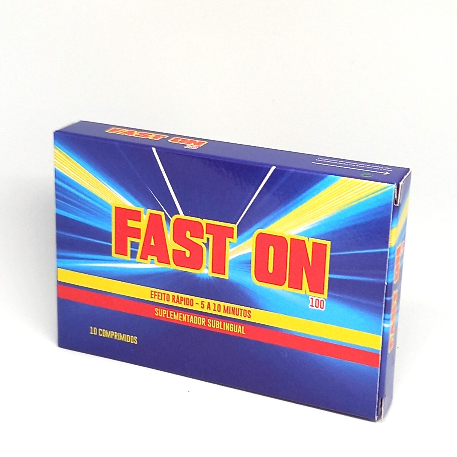 FAST ON 100 10UN - Ação Sublingual Rápida - Image 2