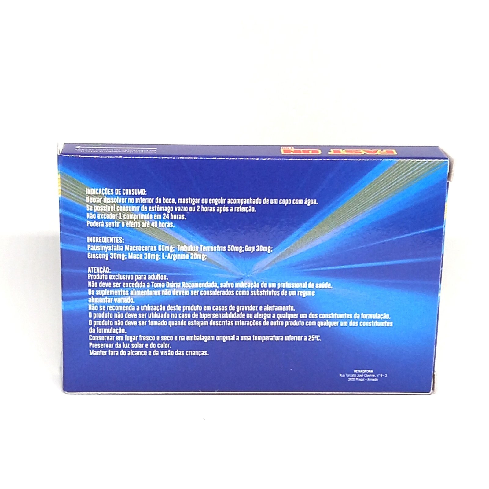 FAST ON 100 10UN - Ação Sublingual Rápida - Image 4