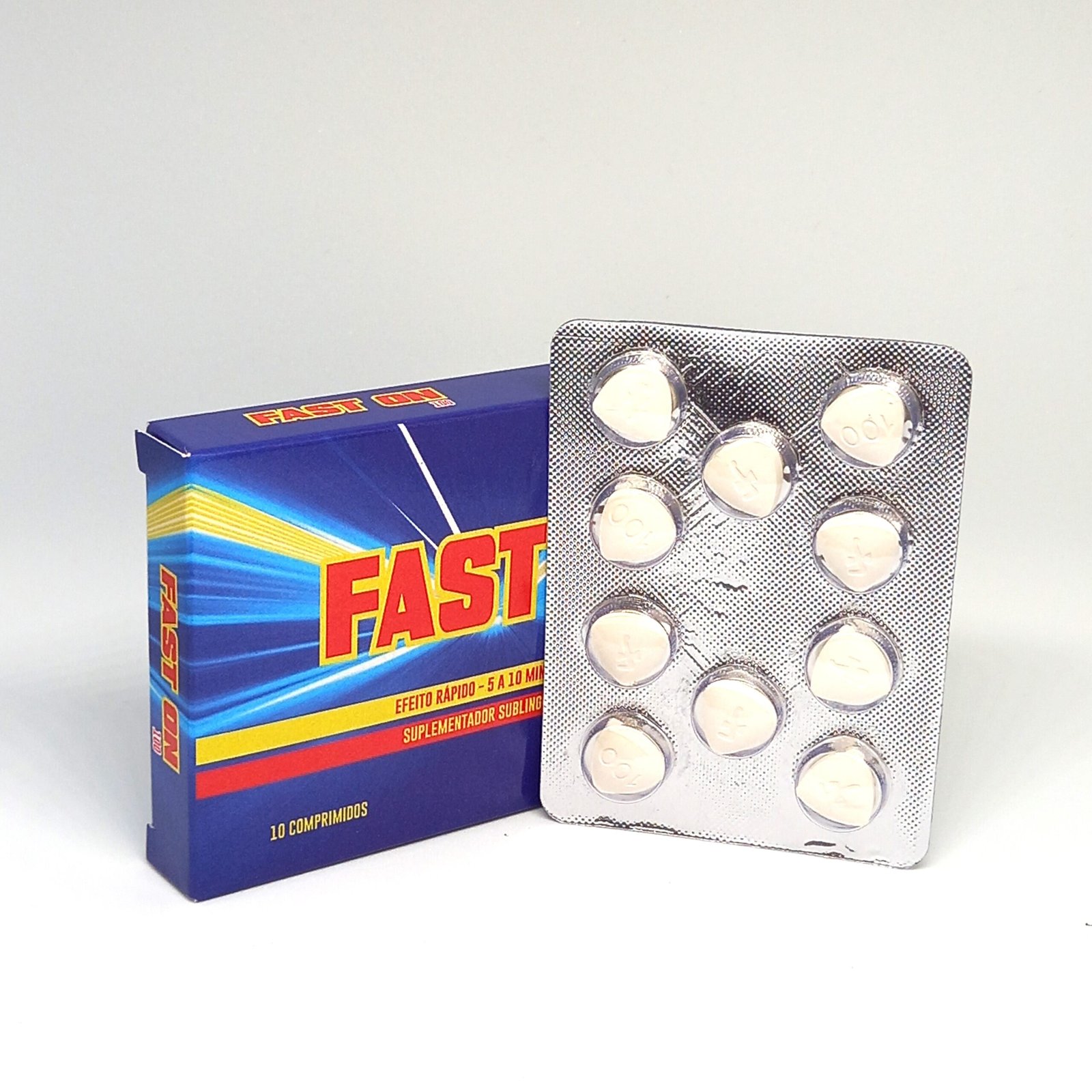 FAST ON 100 10UN - Ação Sublingual Rápida - Image 5
