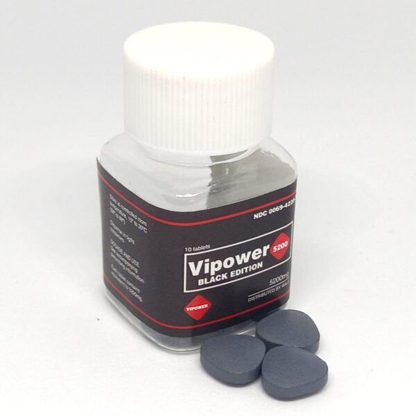 VIPOWER 5200 BLACK EDITION- Ereções duradouras - Image 4