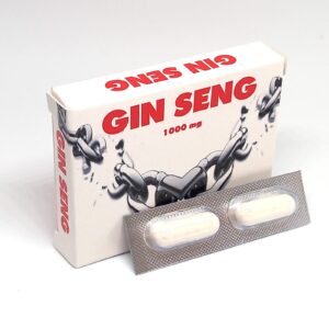GIN SENG 2 Cápsulas – Energia Imediata e Revitalização