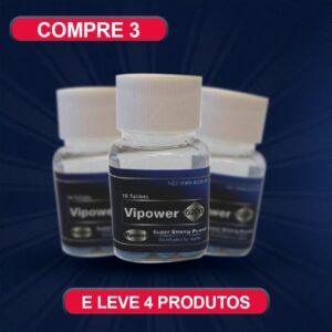 VIPOWER 5200 SUPER STRONG POWER – Potência e Desempenho Extraordinários em Pacote de 4